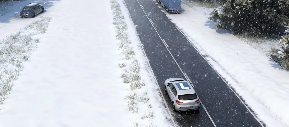 Rijden in regen en sneeuw - veilig rijden bij slecht weer