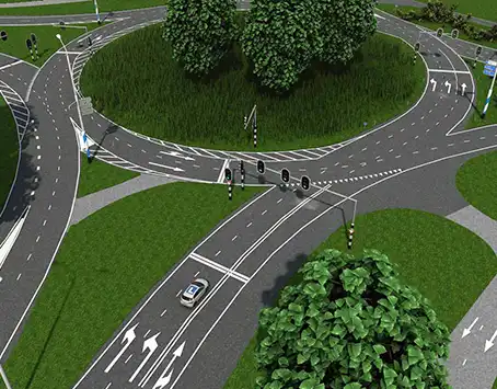 Rotonde rijles uitleg Eindhoven
